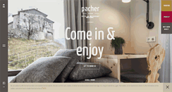 Desktop Screenshot of hotel-pacher.com